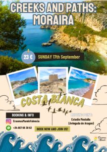 Trip to Costa Blanca Widow-Cala Llebeig-Cala Moraig !!! Guys! this Sep 17 we are going to travel "The Route of the Coves" Probably one of the most beautiful routes in the world.